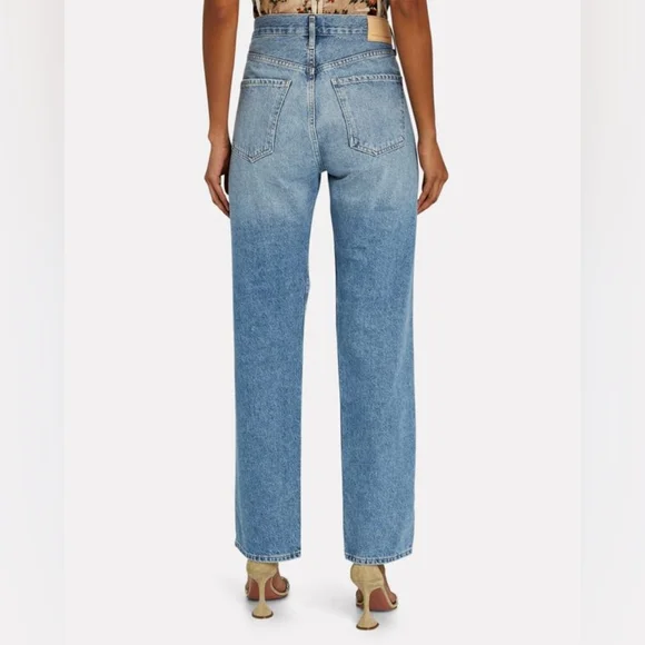 COH Citizens Of Humanity Emery Long Mid Rise Relaxed Straight Jeans Size 23 - Picture 14 of 16